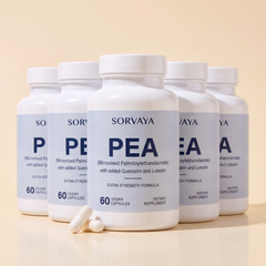 Five bottles of Sorvaya PEA, 150 day supply