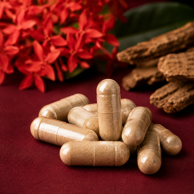 Ashoka Capsules for Hormonal Balance + Clear Skin Support